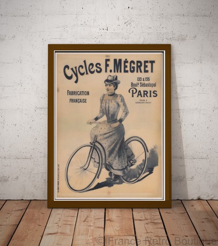 Affiche poster velo cycles - velo,