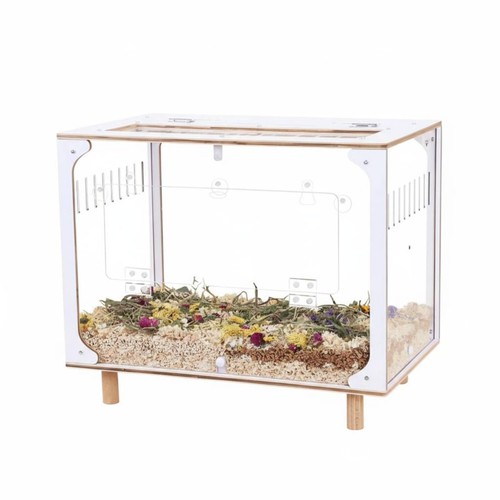 Enclos hamster acrylique vide - enclos,