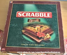Scrabble  De Luxe Plateau
