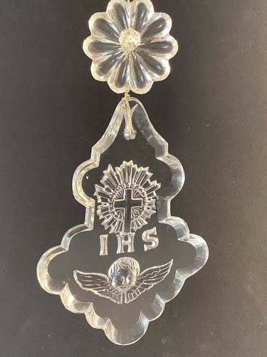 Cristal lustre pampille avec - cristal, lustre,