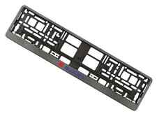 Support de cadre de plaque d'immatriculation européenne look carbone pour les...