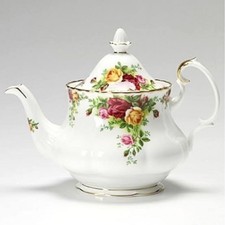 Théière Old Country Rose de fabrication britannique taille L du Japon