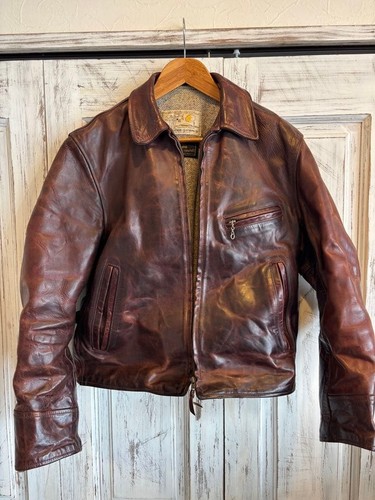 Aero leather jacket - leather,