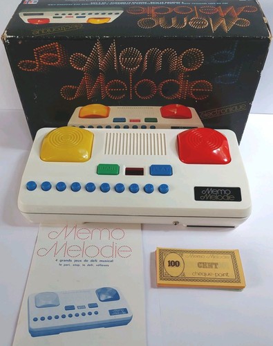 Jeu musical électronique memo - jeu,