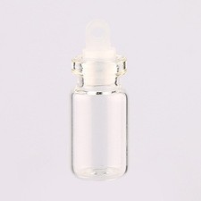  50 Pcs Mini Bocaux En Verre Petit Bocal Bouteille De Souhaits Avec Bouchon