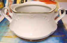 SOUPIÈRE-LÉGUMIER PORCELAINE