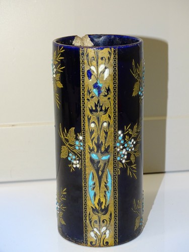 Ancien vase rouleau gien - -ancien,