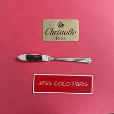 COUTEAU POISSON CHRISTOFLE FRANCE ARIA  19.8CM  METAL ARGENTE TRÈS BEL ETAT;