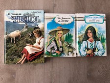 Lot 3 Livres jeunesse Heidi/roman/grandit Johanna SPYRI FLAMMARION