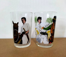 --- THIBAUD OU LES CROISADES. 2 VERRES À MOUTARDE --- ORTF