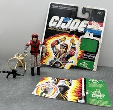 Figurine Gi Joe vintage - Crazylegs Complete + Card - Hasbro 1987