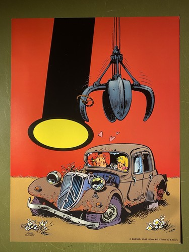 Affiche petit spirou janry - janry, &