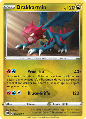 Carte pokémon drakkarmin - pokémon,