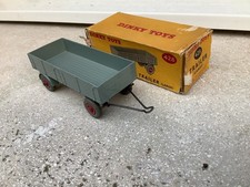 Ancienne Remorque Large de Dinky Toys GB référence 428 + boite d'origine