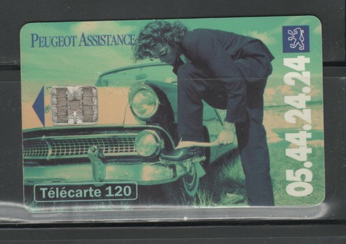 Télécarte 120 peugeot - tÉlÉcarte,