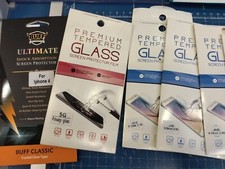 Lot De 16 Film Et Verre Trempé De Protection Écran Téléphone Samsung iPhone