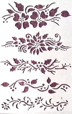 POCHOIR PLASTIQUE 26*18cm 