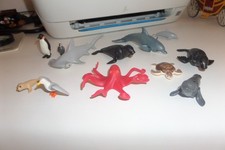playmobil lot animaux marins