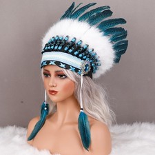 Coiffe à plumes, accessoire