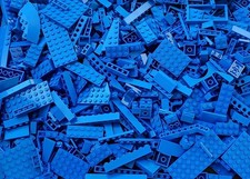 LEGO Vrac 250g Bleu 100% Lego Briques Construction jeu collection