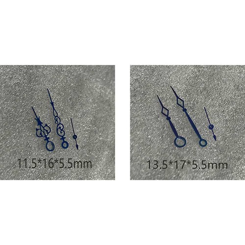 Montre pointeur bleu - , creux