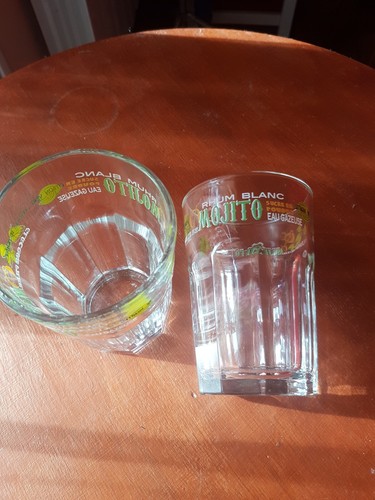 Verres rhum blanc mojito - 2,