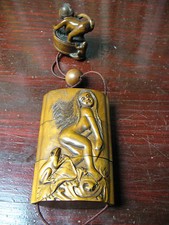 NETSUKE   JAPANESE   CARVED