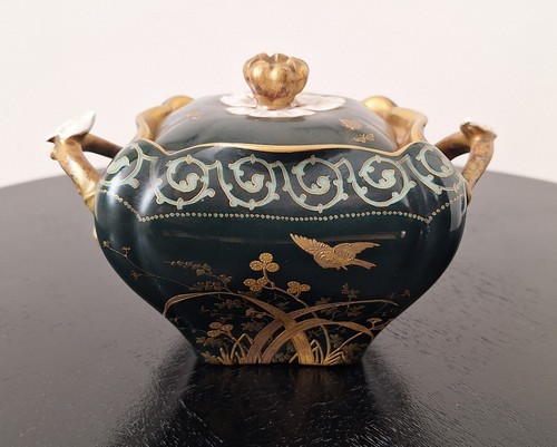 Sucrier porcelaine art - , nouveau