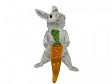 Figurine Swarovski 5688521 Peaceful Countryside Lapin avec carotte 5,5 cm. To...
