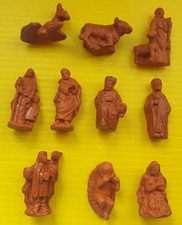 Fève - Série complète rare en résine -  Santon de crèche  Marie Joseph Jésus