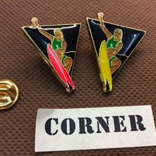 Pin's Folies ❤️ 2 Vintage Surfboard. Surfing Waves Surfer pins  #3