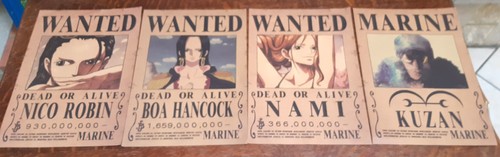 Poster one piece lot de - -,