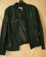 Levis leather distressed suede - leather,