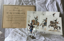 STARLUX ATLAS 1er EMPIRE NAPOLEON PLOMB / CAVALIER TROMPETTE + 6 CARTES + PLAN