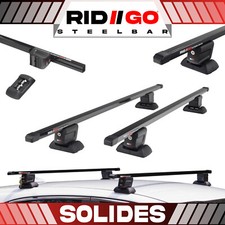 Acier Noir Barres de toit pour PEUGEOT 5008 1 I 5-P 09-16 Points de fixation F1