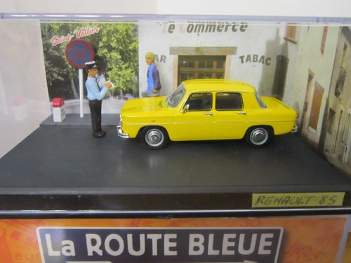 Diorama route bleue - route,