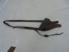 etui de revolver 1892 15 et son beaudrier et sa dragone francais  de 1 guerre