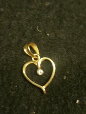 Pendentif Cœur Or 18cts