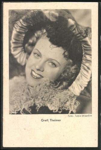 Carte postale acteur gretl - carte,