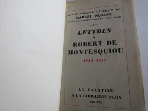 Correspondance générale - , de