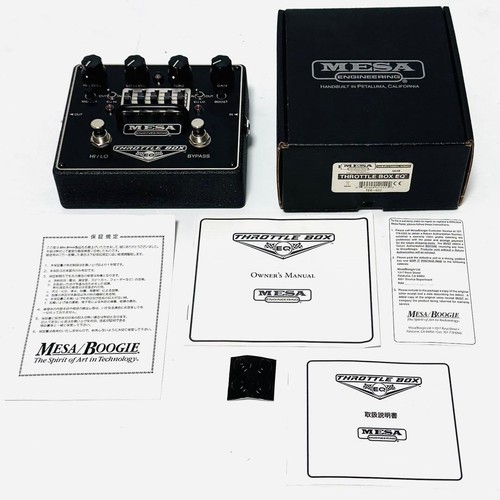 Mesa boogie throttle - mesa, eq