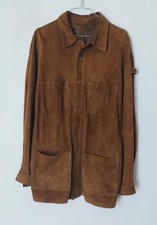 Belle VESTE VITTORIO FORTI en Daim  Marron. Taille  48 ou XL (voir mesures)