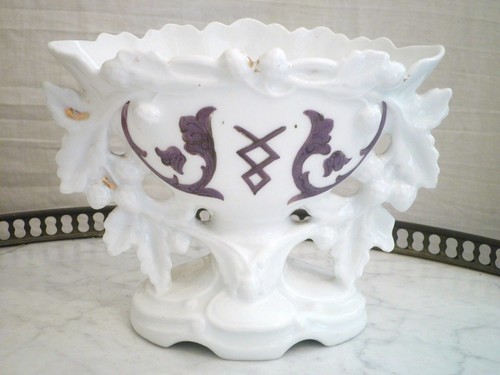 Vase grande coupe de - (,
