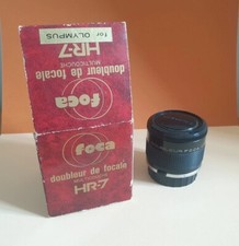 Objectif Doubleur focale pour appareil photo argentique, bague pour Olympus