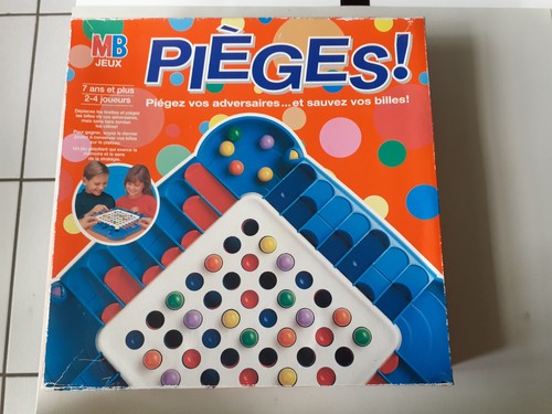 Pièges jeu société mb - pièges,