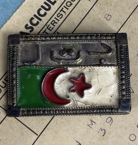 Médaille algérie argent - médaille,