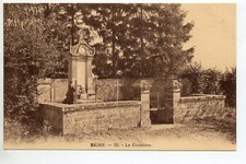 DAMMARTIN SUR MEUSE  Haute Marne CPA 52 Ecole de Malroy 25 le cimetiere