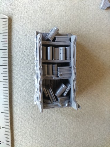 Bookcase miniature dungeons - , miniature/dungeons