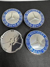 4 Caches Moyeu logo Mercedes