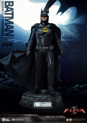 Flash statue batman keaton - dc,